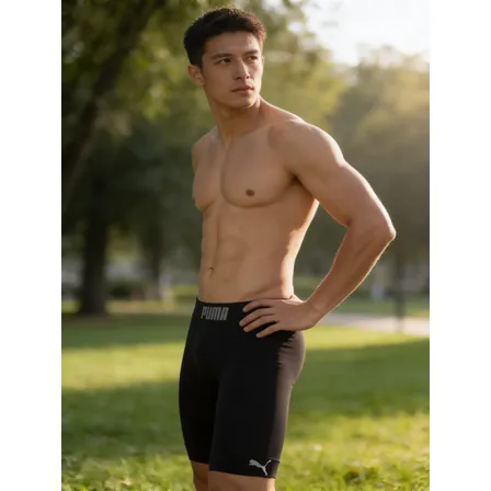 Bermuda Shorts Térmico Sem Costura Anti Assadura Puma