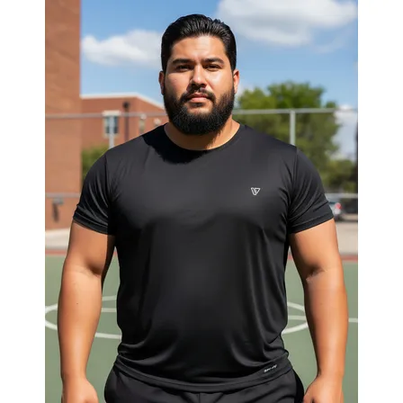 Camiseta Plus Size Térmica Proteção Solar Uv Academia Treino