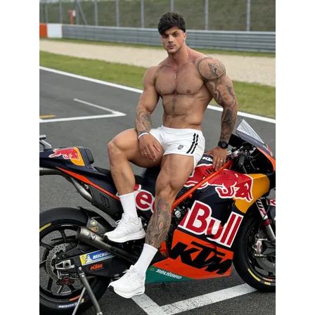 Short Power Life Fitness Masculino Para Corrida E Musculação