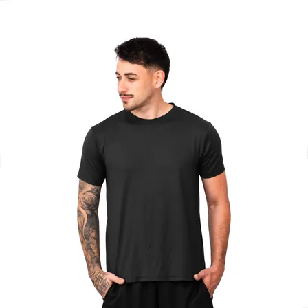 Camisa Dry Fit Poliamida Academia Corrida Toque Gelado