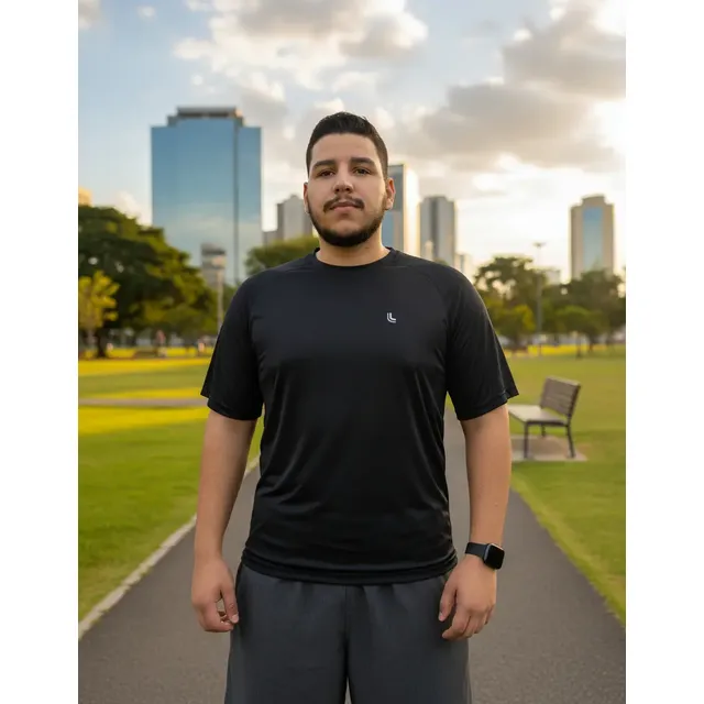 Camiseta Dry Fit Masculina Lupo Treino Performance Anti-suor