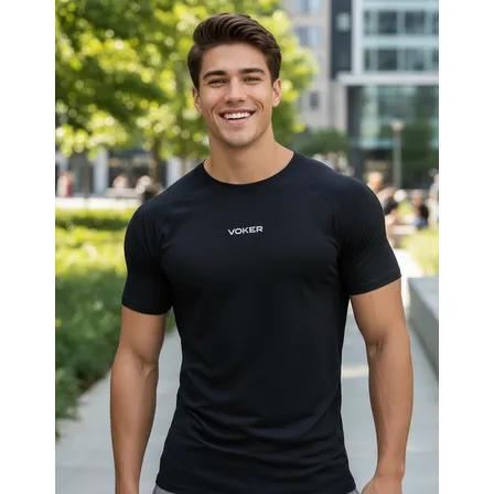 Camisas Raglan Térmicas Proteção Solar Uv Academia Treino