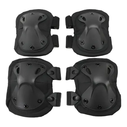 Kit Joelheira E Cotoveleira Milita Tatica Operacional Airsof