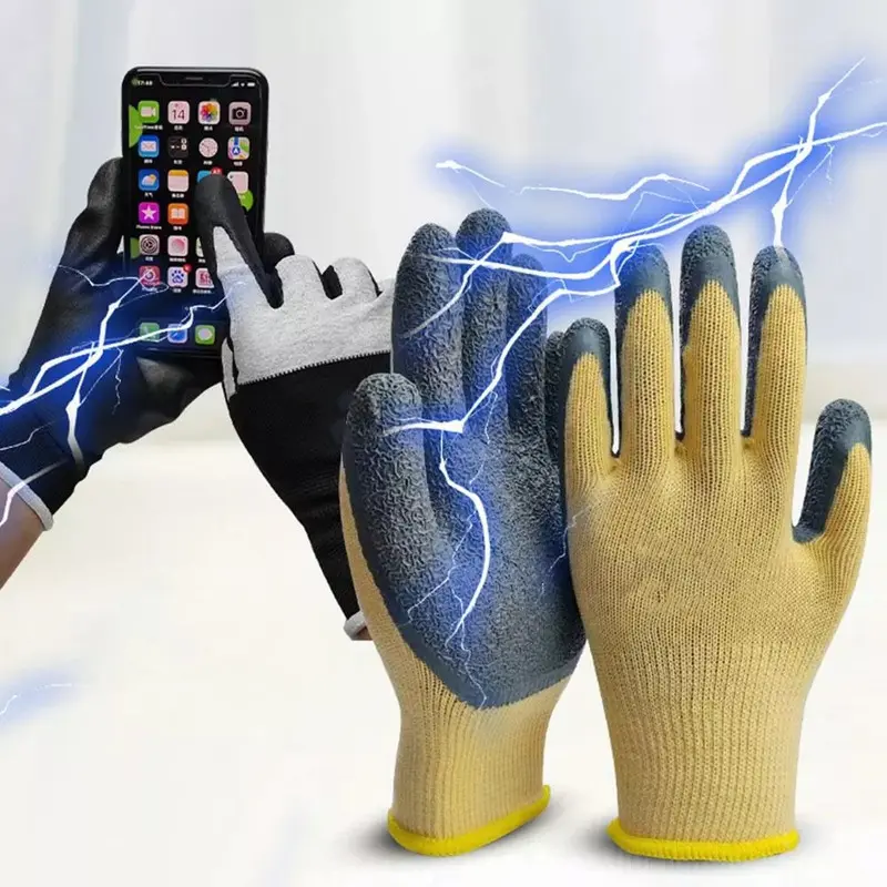 Luvas Isolantes Para Eletricistas Que Suportam Tensão 400v