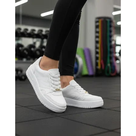 Tênis Air Vizzano Feminino Branco Design Moderno Crossfit