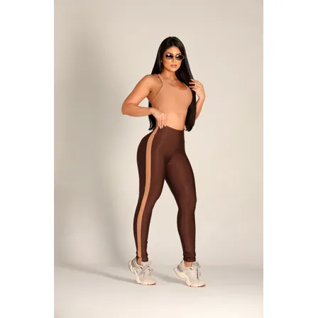 Conjunto De Academia Zero Transparência Calça E Top Fitiness