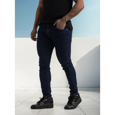 Calça Jeans Masculina Skinny Com Super Lycra Linha Premium
