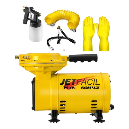 Motocompressor Ar Direto Diafragma Schulz + Completo Pintura