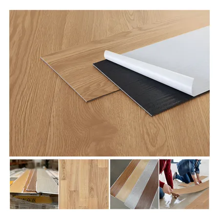 Piso Vinílico Autocolante Régua Adesiva Madeira 1,25m Pdeals