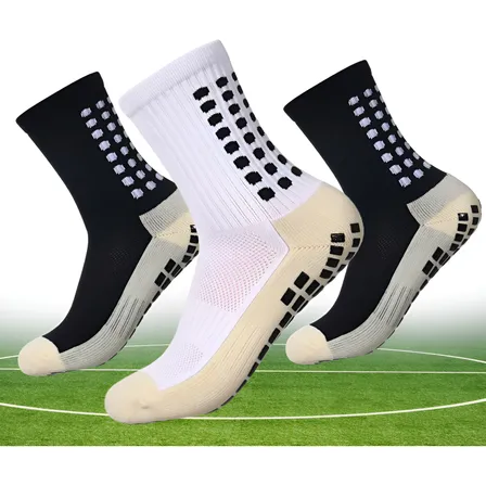 Kit 3 Pares Meia Antiderrapante Esportiva Futebol Treino Pro