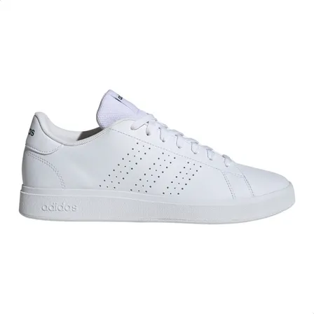 Tênis Casual Masculino Advantage Base 2.0 adidas Cloud White/collegiate Green Liso 39 Br