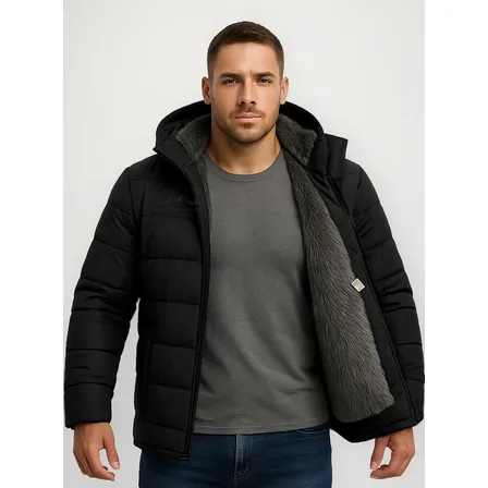 Jaqueta Bobojaco Forrado Peluciado Frio Inverno Impermeável