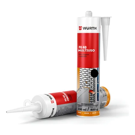 Selante Pu 40 230ml Vedação Construção Juntas E Estruturas