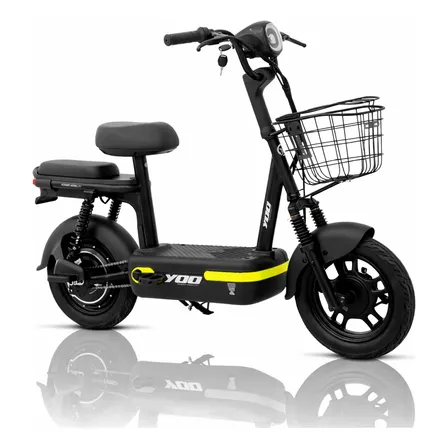Bicicleta Scooter Elétrica Yoo Y-200 Econômica 350w
