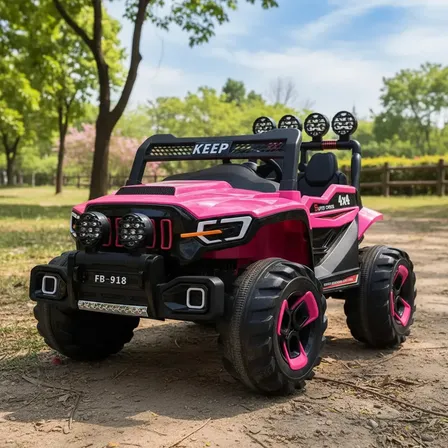 Carro Elétrico Quadriciclo Jipe 4x4 Infantil P/ 2 Crianças