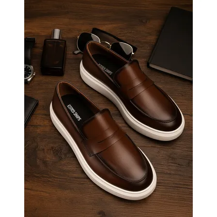 Mocassim Masculino Loafer Casual Premium Couro Confortável