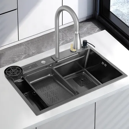 Cuba De Pia Cozinha Gourmet Inox 304 Embutir Com Torneira