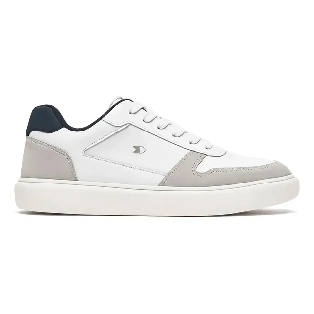 Tênis Sapatenis Masculino Sandrini Evoke Lite Branco Couro