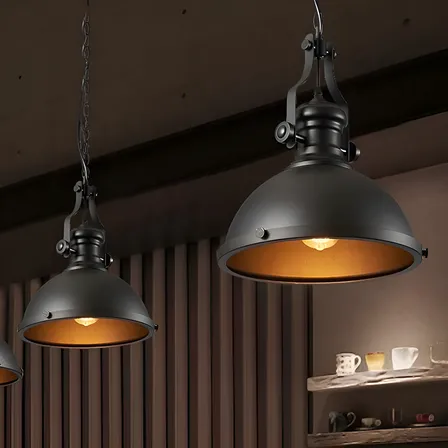 Luminária Industrial Refletor Vintage Estilo Celeiro Retrô