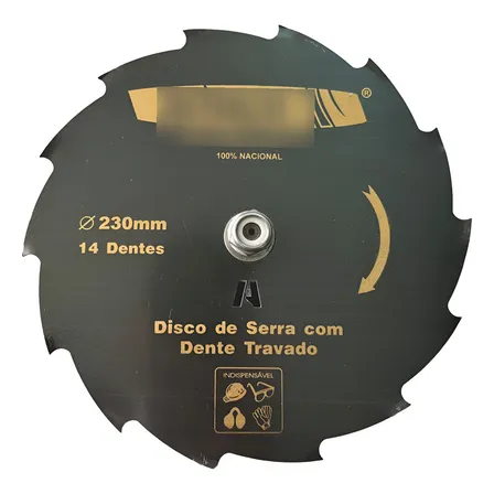 Disco 14 Dentes Travados Afiaço 230mm