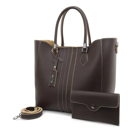 Bolsa Feminina Saco Grande Para Faculdade E Trabalho Retta