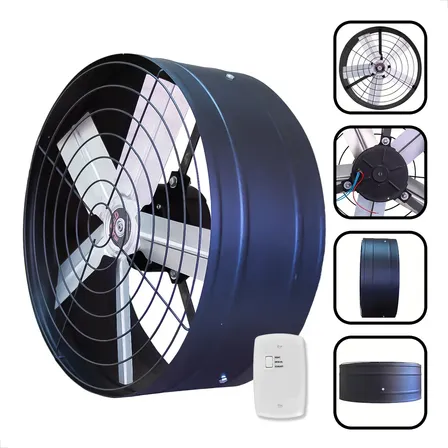 Exaustor Ind. 50cm Alta Rotação / Vazão - 21.000 M³h Coifa