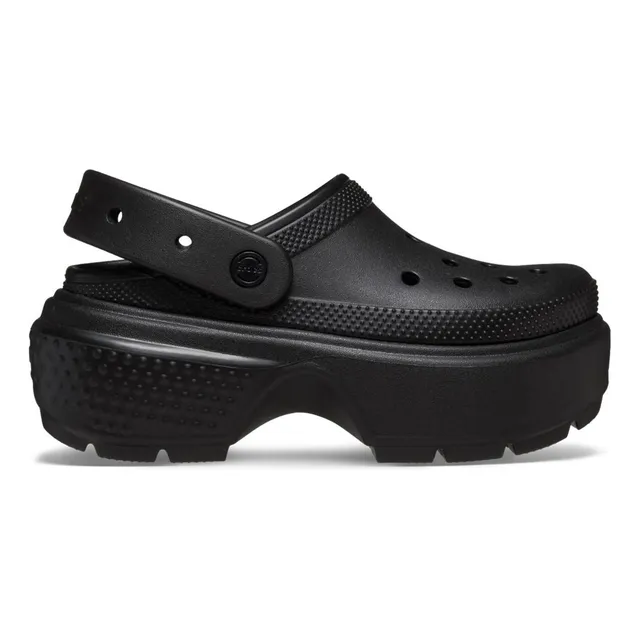Sandália Crocs Stomp Clog Black