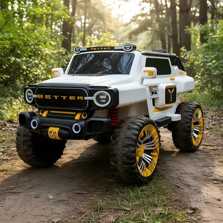 Carro Elétrico Infantil Jipe Grande 4x4 P/ 2 Crianças 24v!