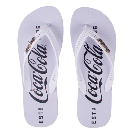Chinelo Sandália Casual Moda Verão Original Coca Cola