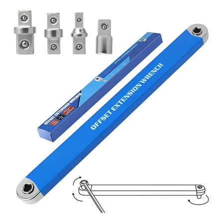 Conjunto De Chaves De Extensão De Catraca Offset De Aço