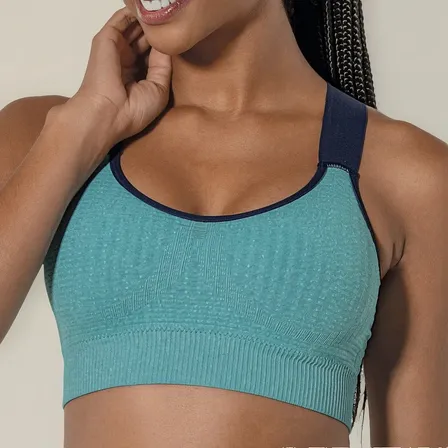 Top Fitness Feminino Academia Demillus Stadium Sem Costura