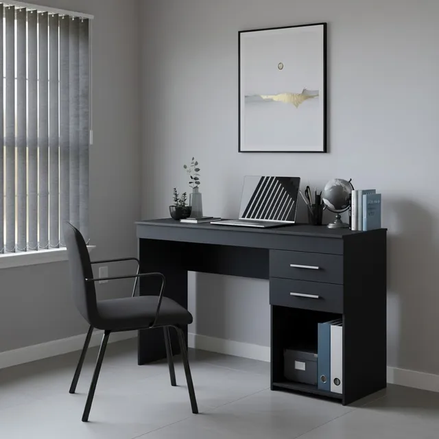 Mesa Para Estudo Compacta Com 2 Gav Mobihome