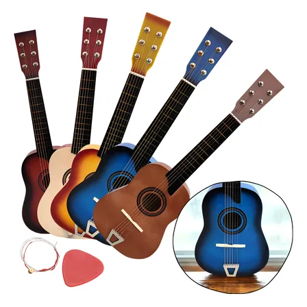 Violão Guitarra Infantil Instrumento Musical Educativo Corda