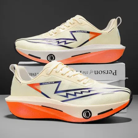 Tênis De Corrida Com Placa De Fibra De Carbono Embutida E Co