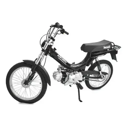 Mobilete Bikelete Moby 4 Tempos Bicicleta Motor 100cc Preto