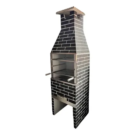 Churrasqueira Premoldada Tijolinho 0,65cm X 2,25 Conforto