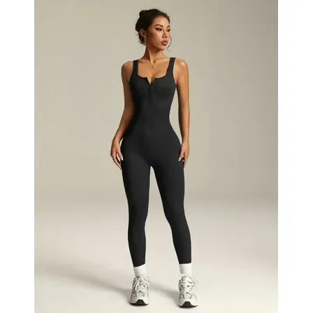 Macacão Longo Treino Poliamida Moda Fitness Academia