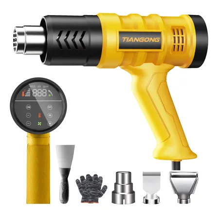 Soprador Térmico 2000w Temperatura Ate 600 C 8 Acessórios
