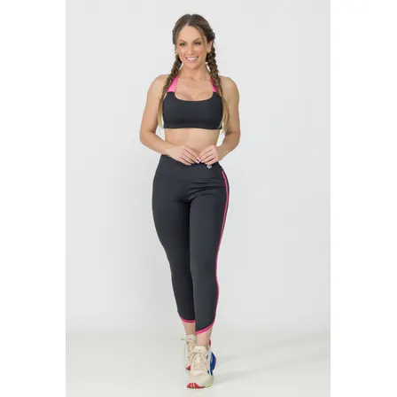 Conjunto Manalinda Fitness Top E Legging