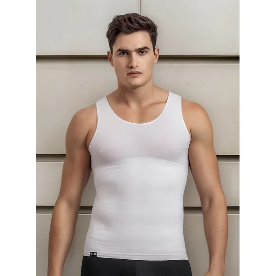 Cinta Modeladora Masculina Colete Redutor Postura Reforço