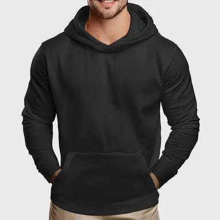 Moletom Liso Masculino E Feminino Blusa De Frio Canguru