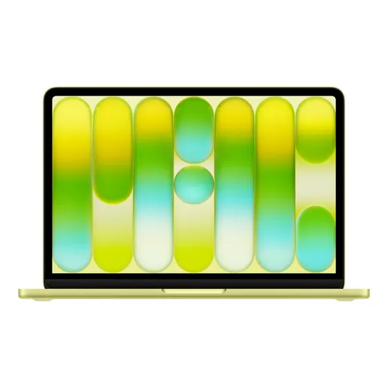 MacBook Neo de 13 polegadas: Chip A18 Pro, CPU de 6 núcleos, GPU de 5 núcleos, 256GB - Amarelo-cítrico - Distribuidor Autorizado