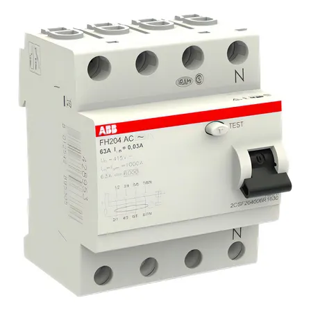 Interruptor diferencial ABB FH200 FH204 AC-63/0.03