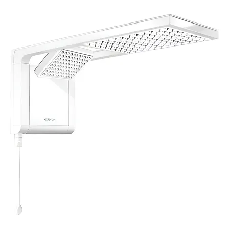 Chuveiro elétrico de parede Lorenzetti Acqua Ultra Duo branco 6800W