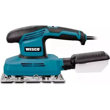 Lixadeira Orbital Elétrica Wesco WS4168 240W Azul Velocidade Variável
