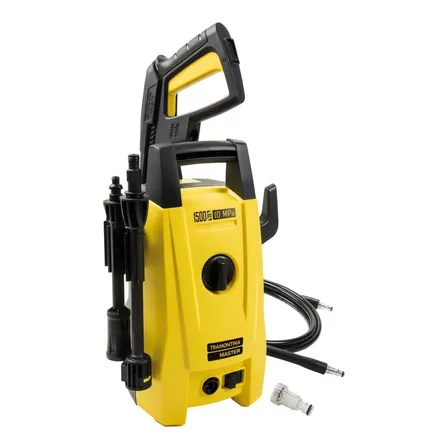 Lavadora De Alta Pressão Master 42545 Jato Regulável 1500psi Com 1200w Amarelo E Preto Tramontina