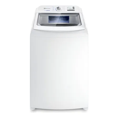 Máquina de Lavar Electrolux 17kg Branca Essential Care com Cesto Inox e Jet&Clean Led17