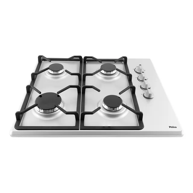 Cooktop Pct04i 4 Bocas A Gás Automático Inox Philco