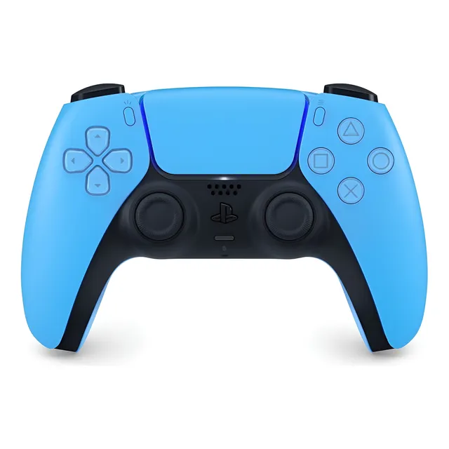 Controle DualSense Sem Fio PlayStation 5 Joystick Starlight Blue Sony CFI-ZCT1W