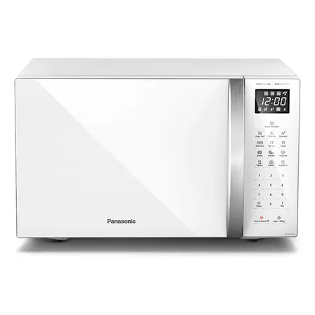 Microondas Panasonic Dupla Refeição 34l Branco Nn-st65lwru